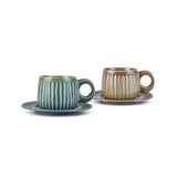 Karaca Arthur Grün & Blau Teetasse 260 ml