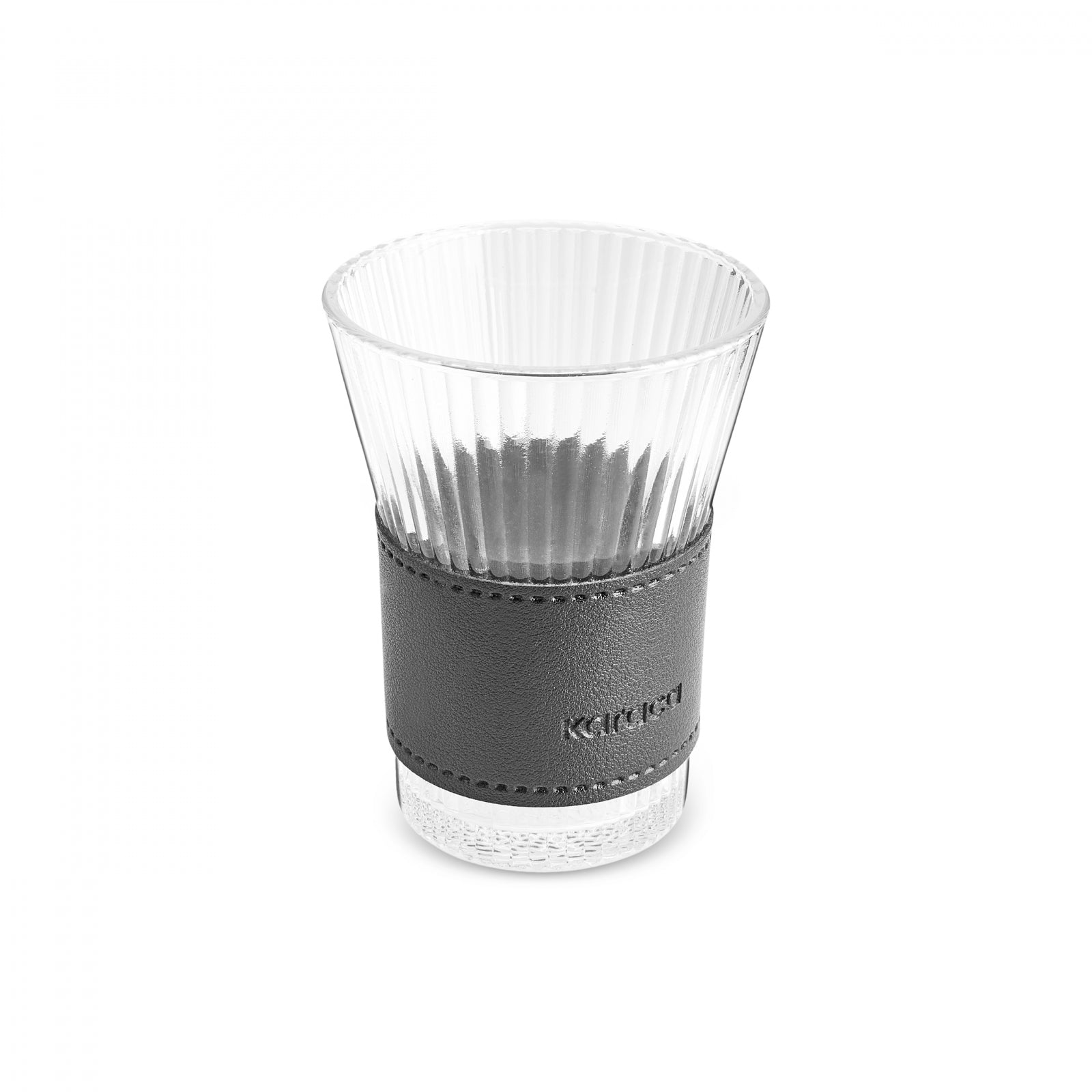 " Karaca Leder Cool Touch Latte Glas 210 Ml Schwarz "