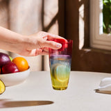 " Karaca Dolce Wasserglas 350 Ml Rot "