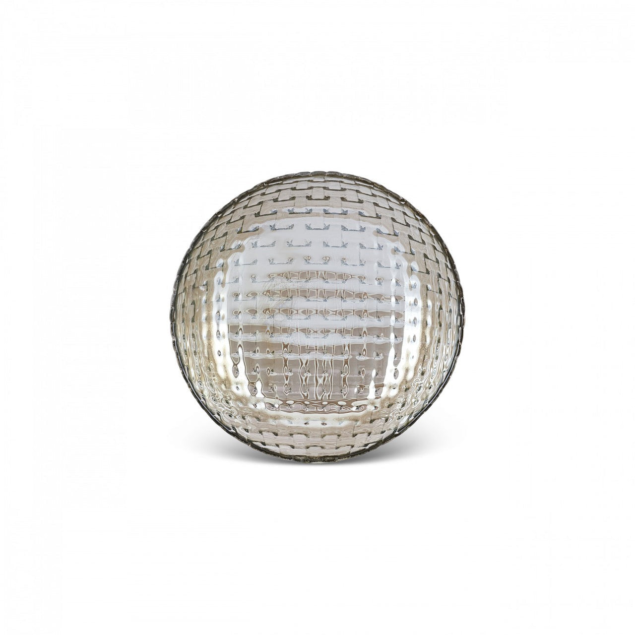 Karaca Braid Glänzende Glassalat-Schüssel 22cm Schimmer