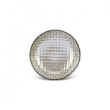 Karaca Braid Glänzende Glassalat-Schüssel 22cm Schimmer