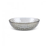 Karaca Braid Glänzende Glassalat-Schüssel 22cm Schimmer
