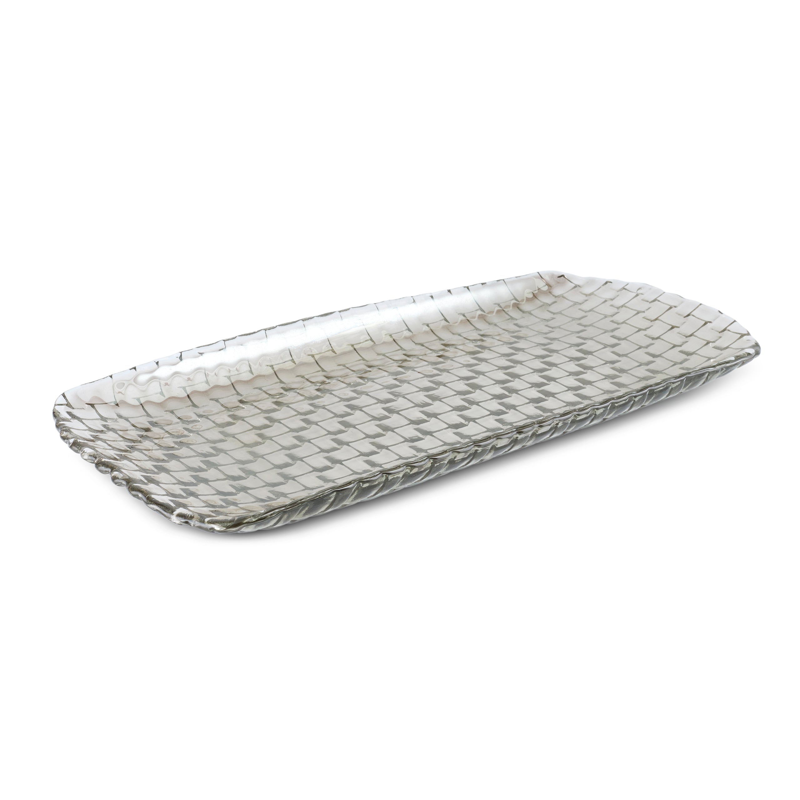 Karaca Braid Lüsterteller Bootform 29x8.5 cm