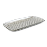 Karaca Braid Lüsterteller Bootform 29x8.5 cm