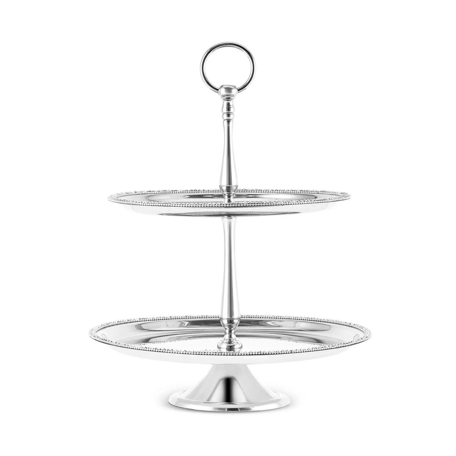 " Karaca Majesty Oval 2-stöckige Servierplattea "
