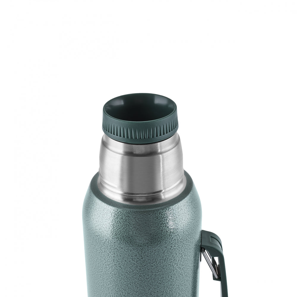 " Karaca Stansteel Auslaufsicherer Edelstahl-Thermos 1,3 L Grün "