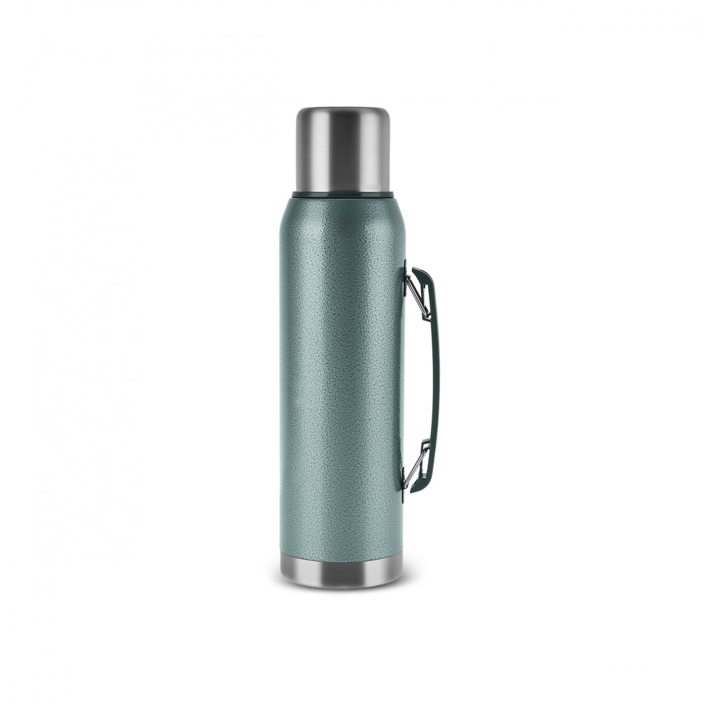 " Karaca Stansteel Auslaufsicherer Edelstahl-Thermos 1,3 L Grün "