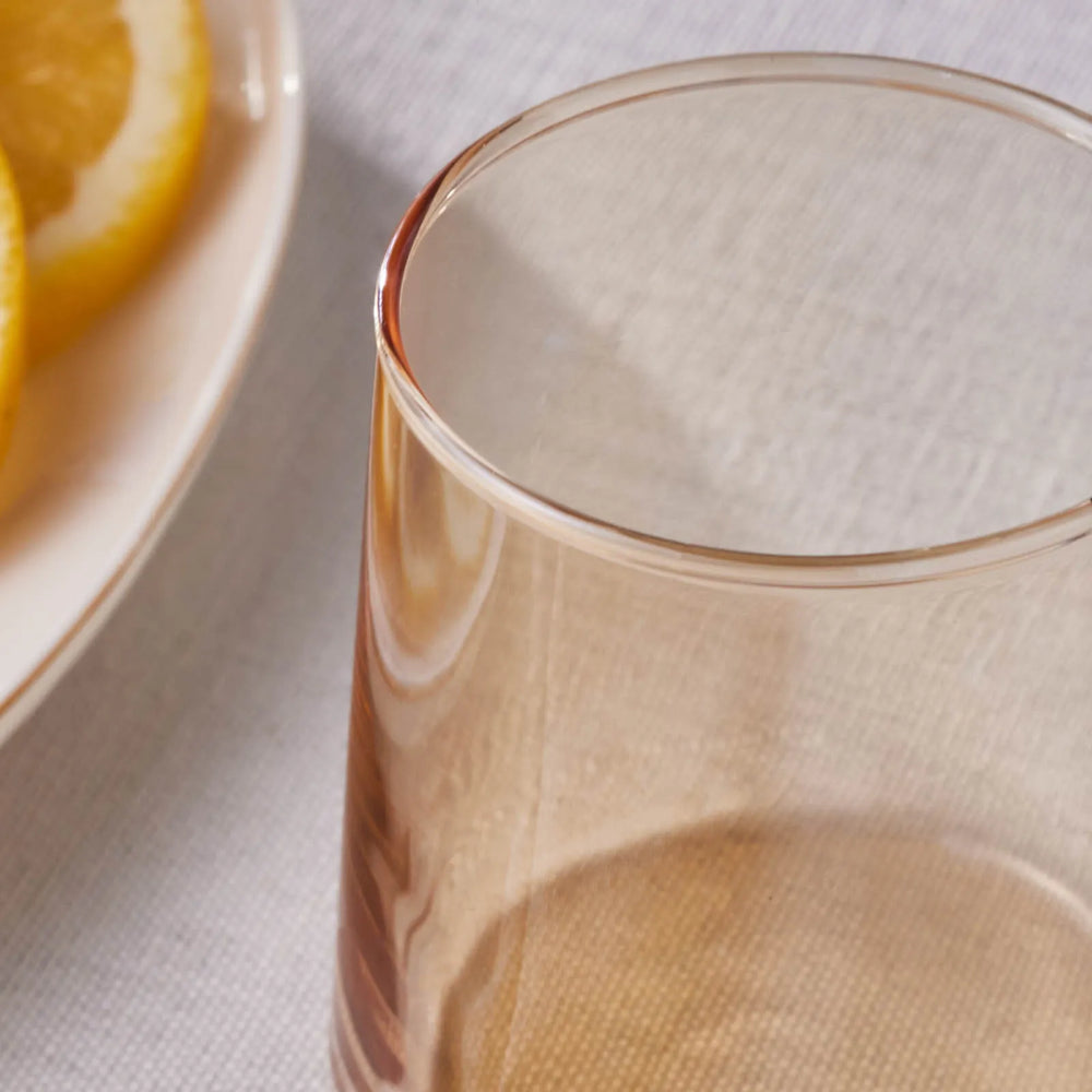 " Karaca Serene 7-teiliges Gläser Set, Amber "
