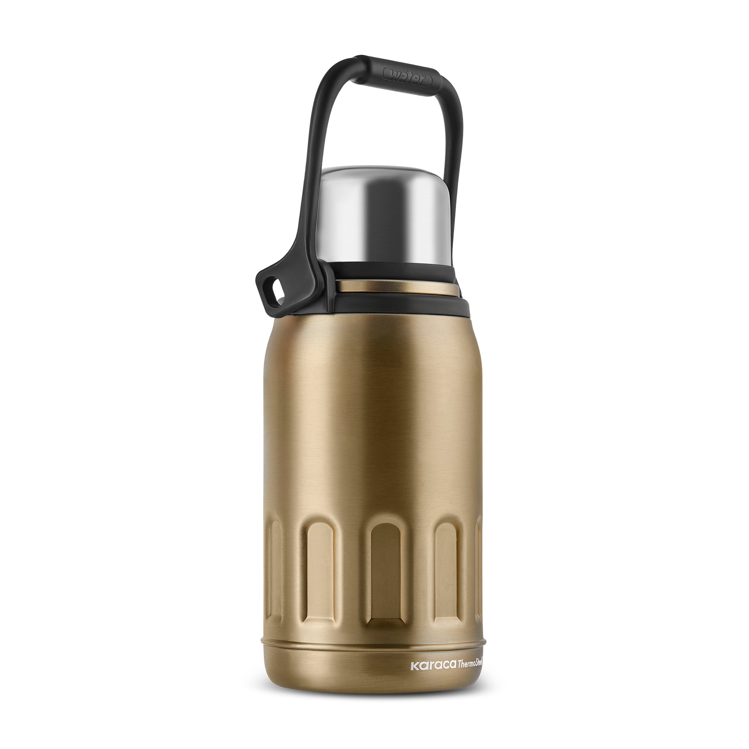 Karaca Adent Edelstahl Auslaufsicherer Thermos 800 ml Gold