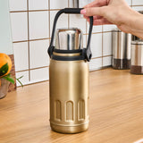 Karaca Adent Edelstahl Auslaufsicherer Thermos 800 ml Gold