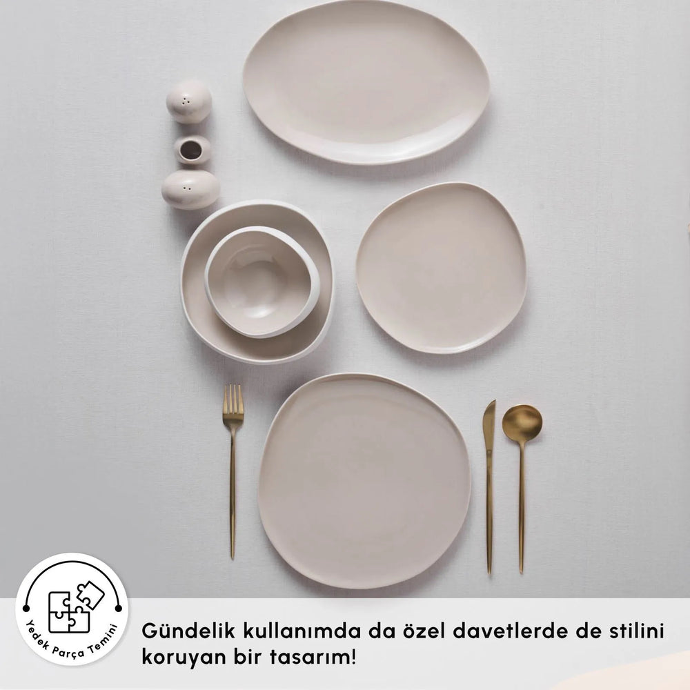 " Karaca Earth Collection Cupid 55-teiliges 12-Personen-Geschirrset "