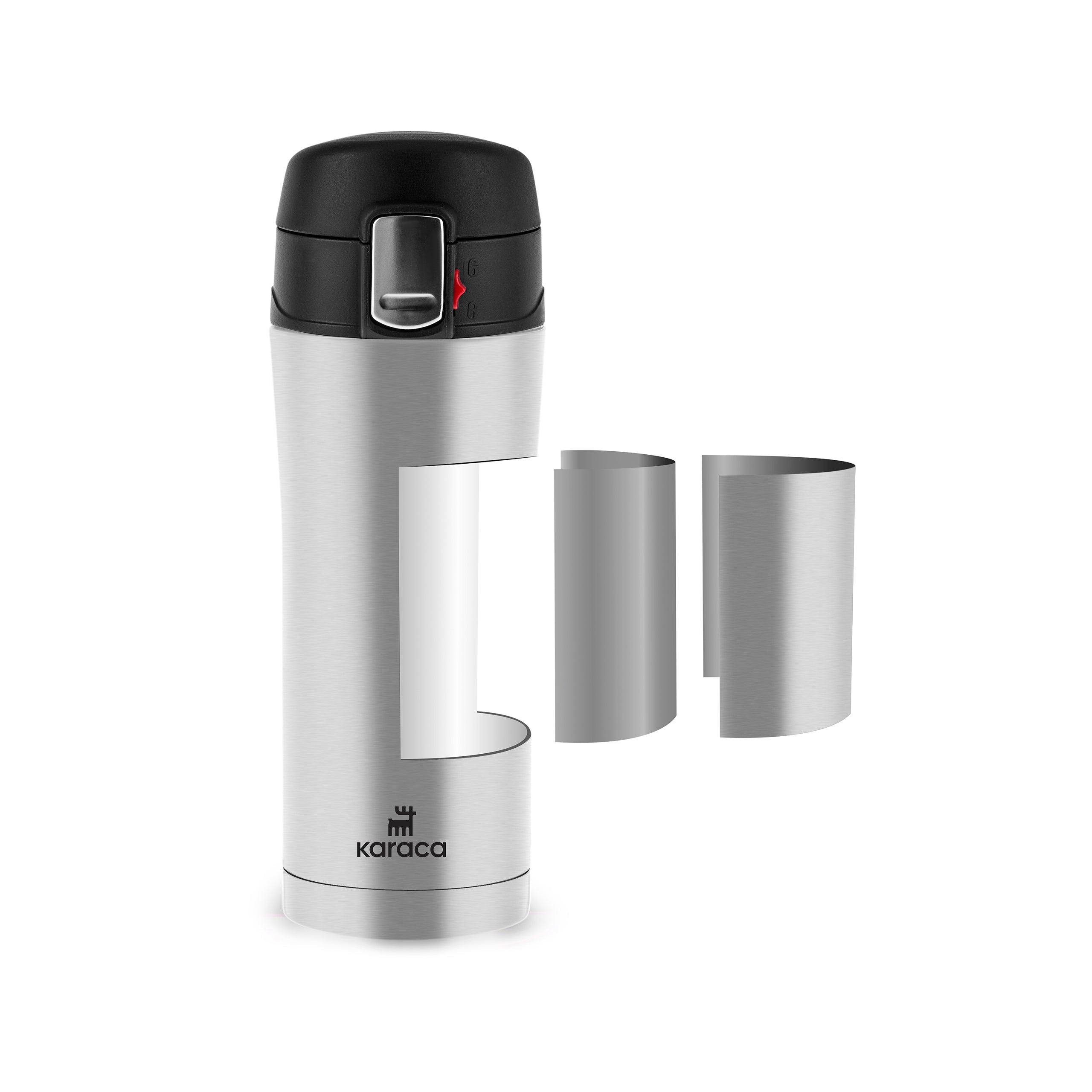 Karaca Pluton Thermosflasche 450ML Inox