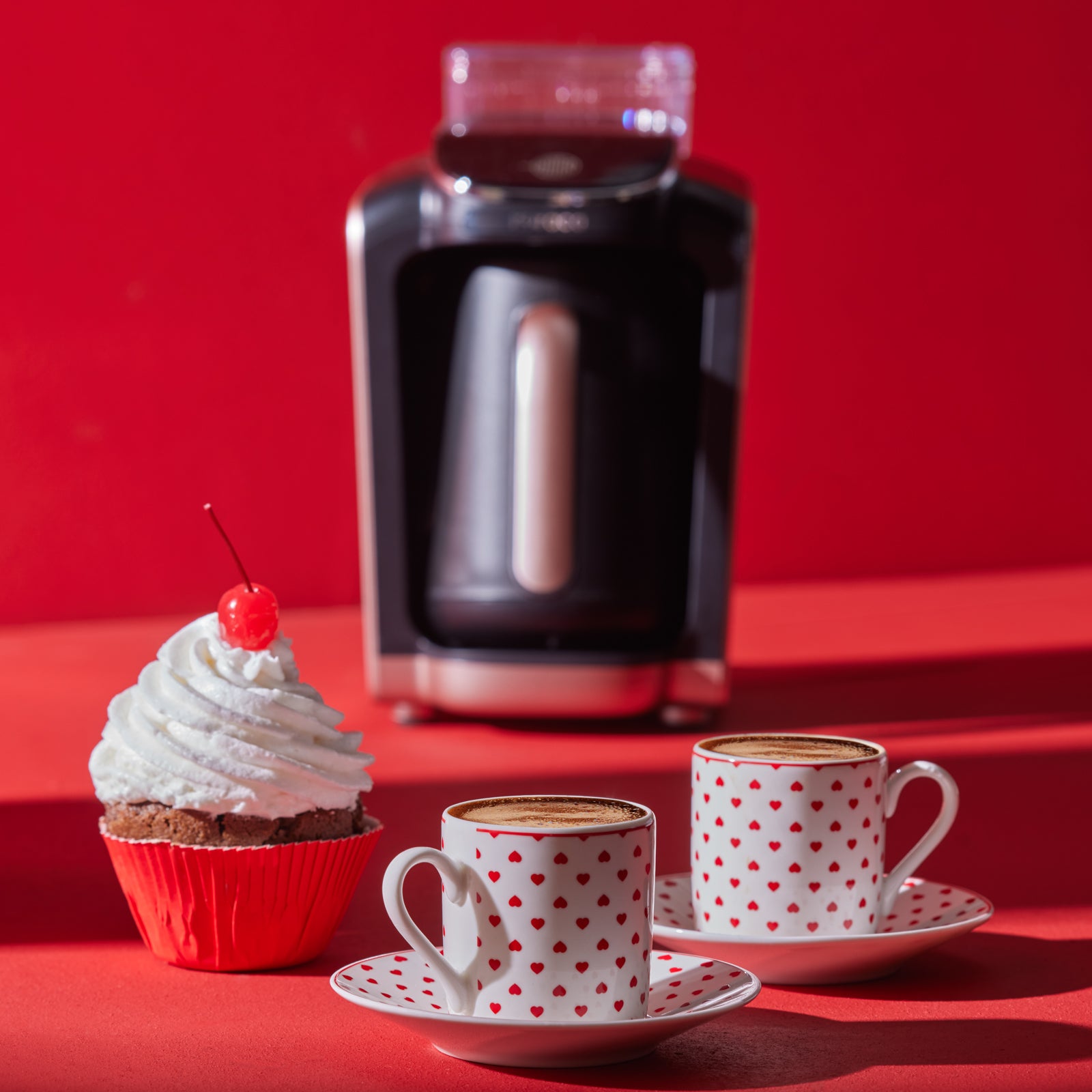" Karaca Sweet Love für 2 Personen Kaffeetasse, 90 ml "
