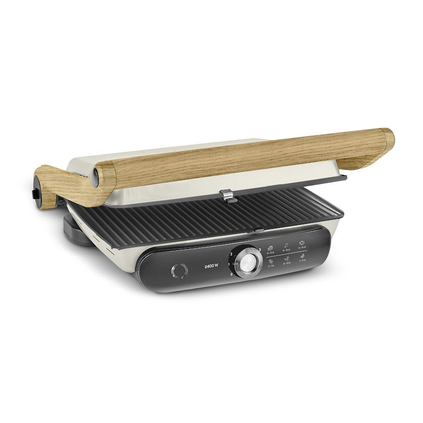 " Karaca Gastro Grill Pro 2400W Grill und Toaster Wood Craft "