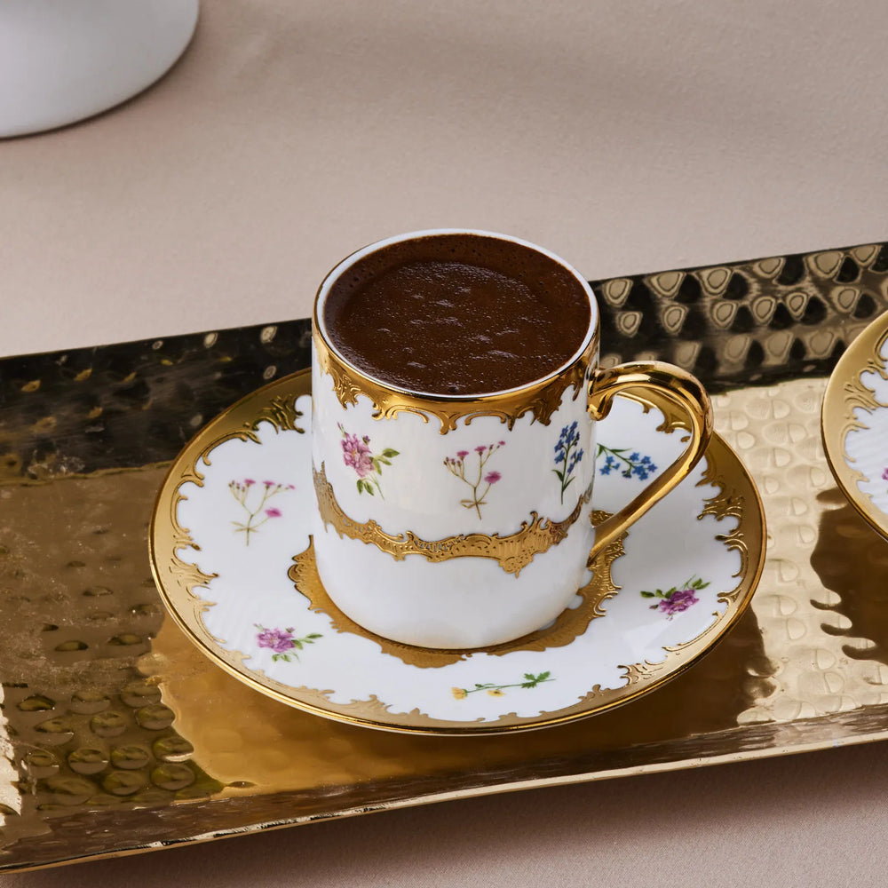 " Karaca Bihter, 6 Person Kaffeetasse 90ML "