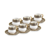 " Karaca Belgin, 6 Person Kaffee Tasse Set, 90 ML "