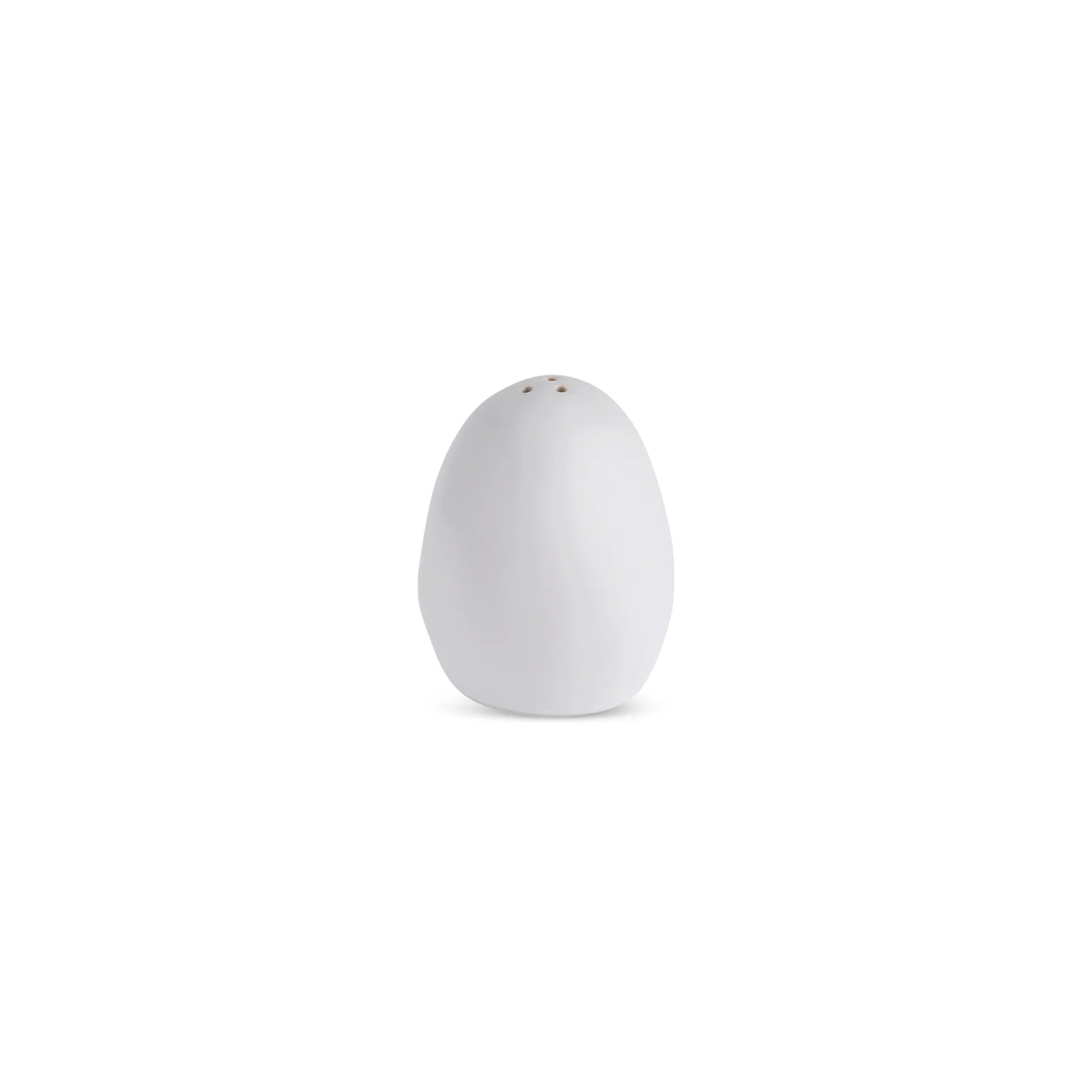 Karaca Earth Collection New Galactic Salzstreuer mit Reaktivglasur, 7 cm, Weiss