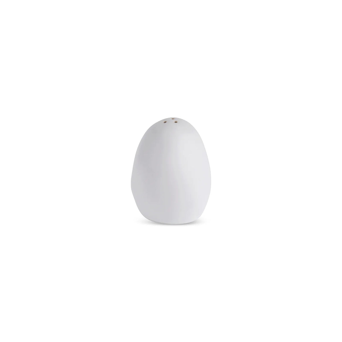 Karaca Earth Collection New Galactic Salzstreuer mit Reaktivglasur, 7 cm, Weiss