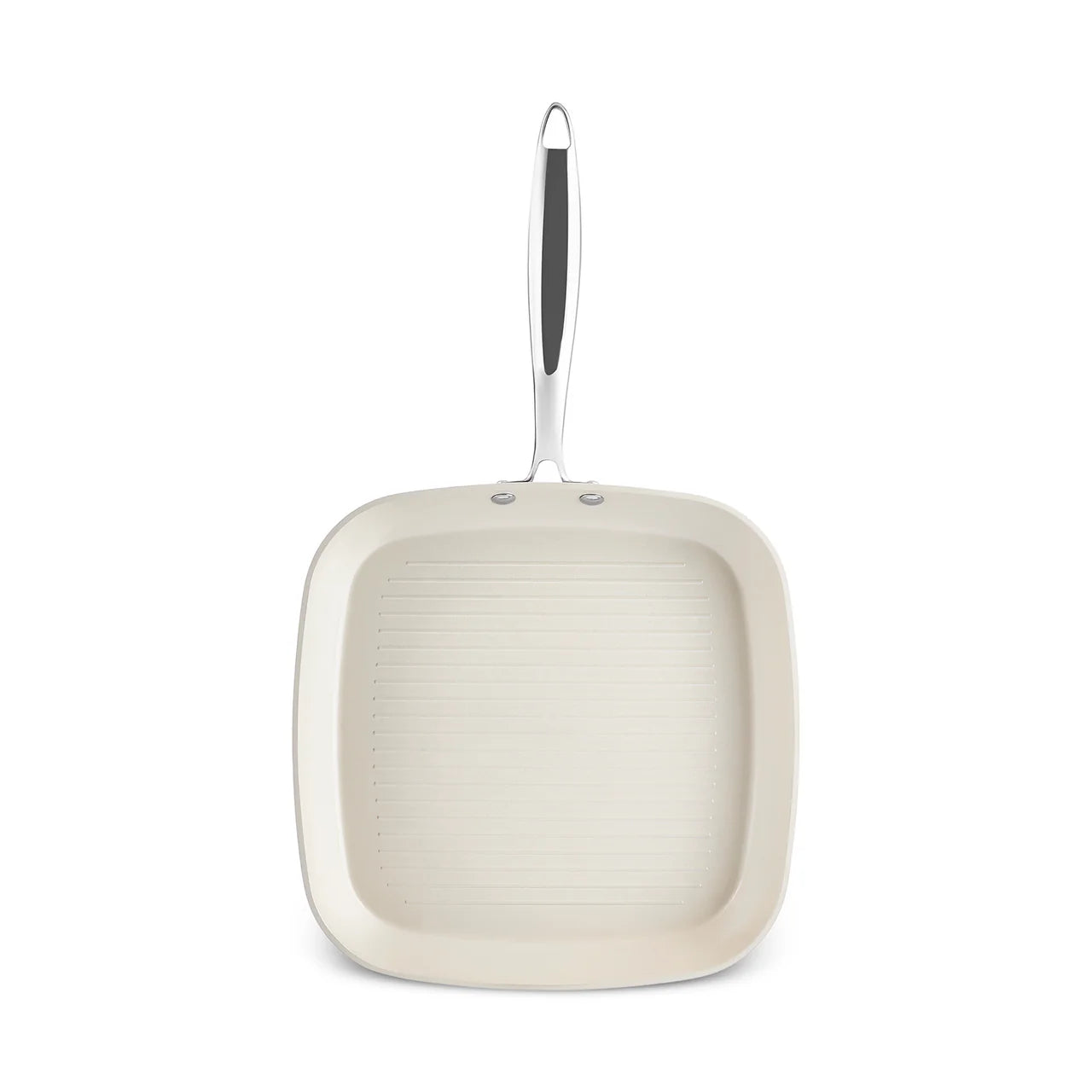 Karaca Swiss Crystal Almond Cream Stielgrill 28 cm