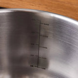 Karaca Elite Edelstahl-Induktions-Kochtopf mit Deckel 24 cm Silber