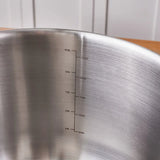 Karaca Elite Edelstahl-Induktions-Kochtopf mit Deckel 30 cm Silber