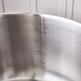 Karaca Elite Edelstahl-Induktions-Kochtopf mit Deckel 34 cm Silber