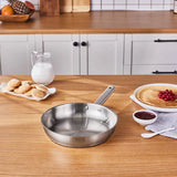 Karaca Elite Edelstahl-Induktions-Bratpfanne 24 cm Silber