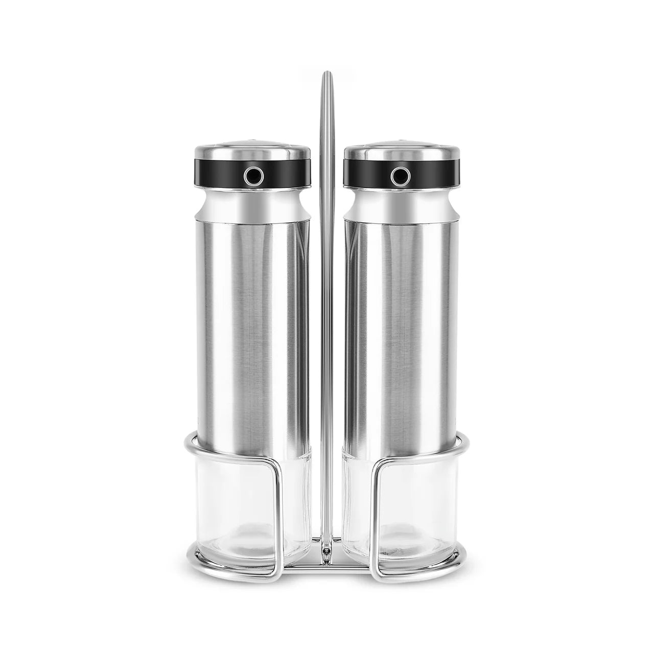 Karaca Stellum 3-teiliges Öl- und Essigflaschen-Set Inox
