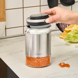 Karaca Stellum Vorratsglas 750ML Inox