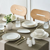 " Karaca Elegance Bone Mandarin 53-teiliges Tafelservice für 12 Personen Gold "