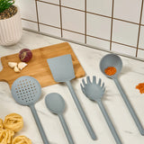 Karaca Simple 5-teiliges Küchenutensilien-Set Grau