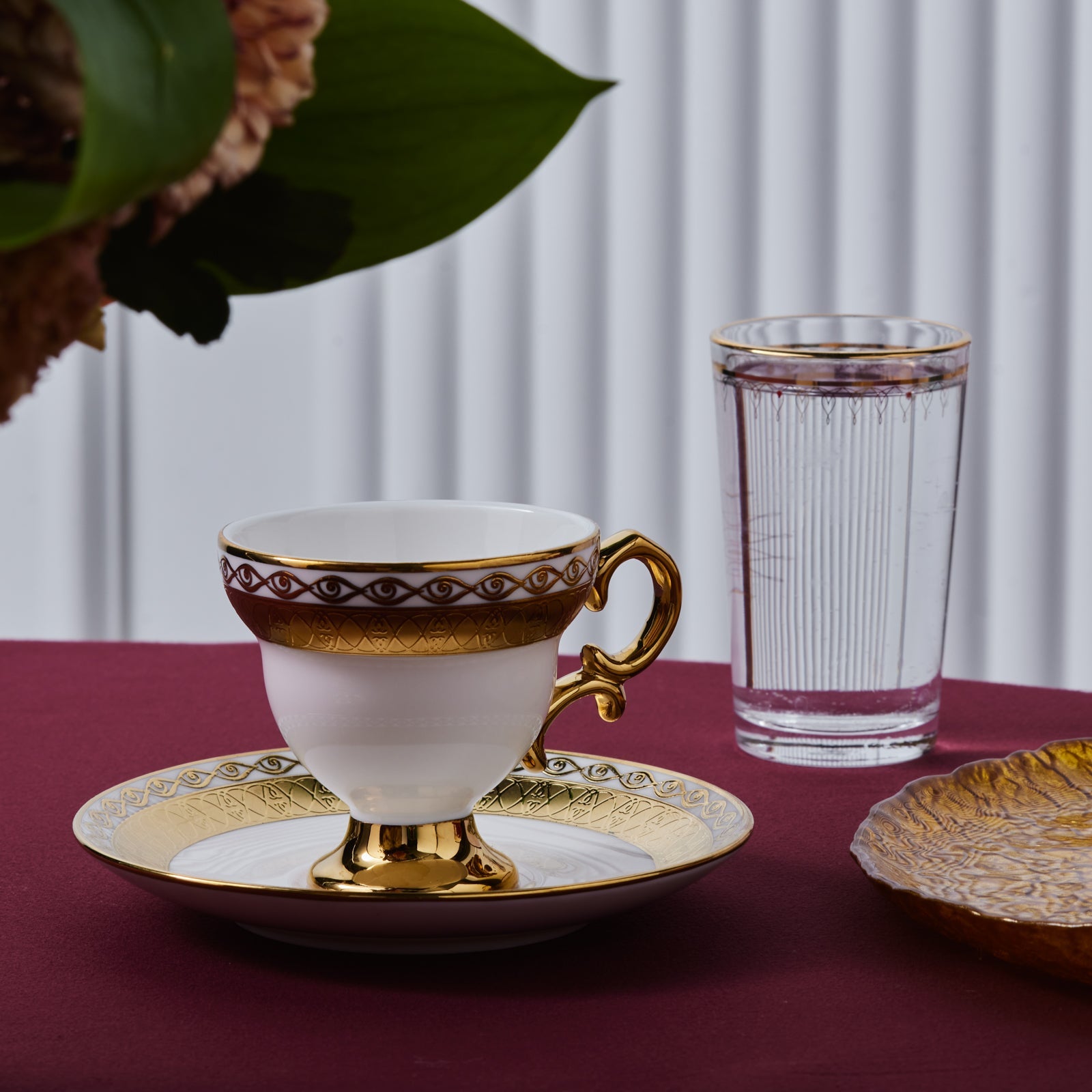 Karaca Hürrem Kaffeetassenset für 6 Personen 90 ml