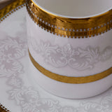 " Karaca Royal Bone Charlotte Kaffeetassenset für 6 Personen, 90 ml "