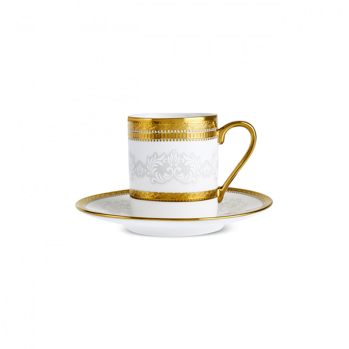 " Karaca Royal Bone Charlotte Kaffeetassenset für 6 Personen, 90 ml "