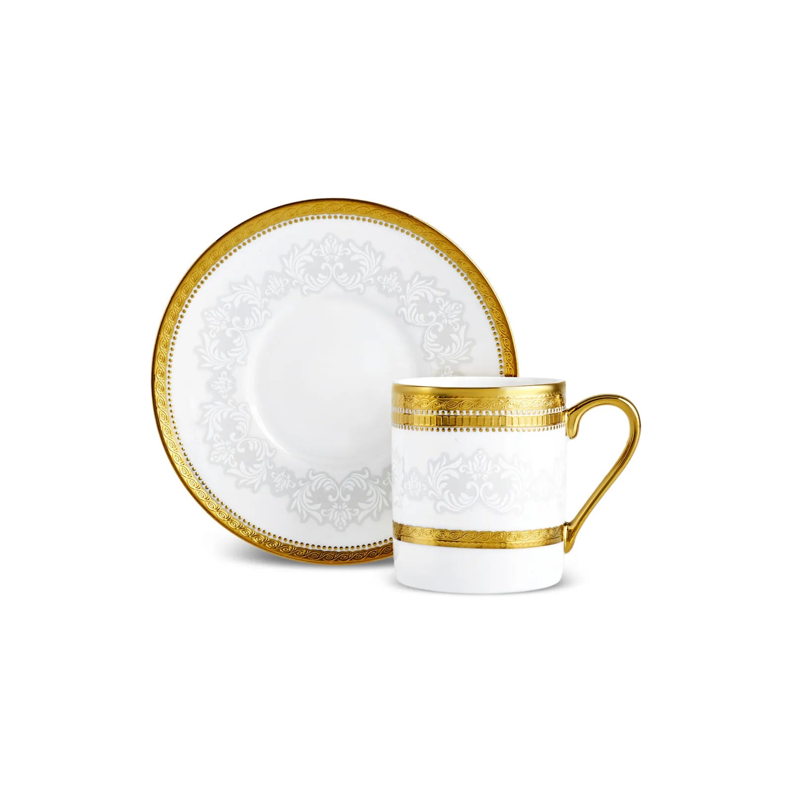 " Karaca Royal Bone Charlotte Kaffeetassenset für 6 Personen, 90 ml "