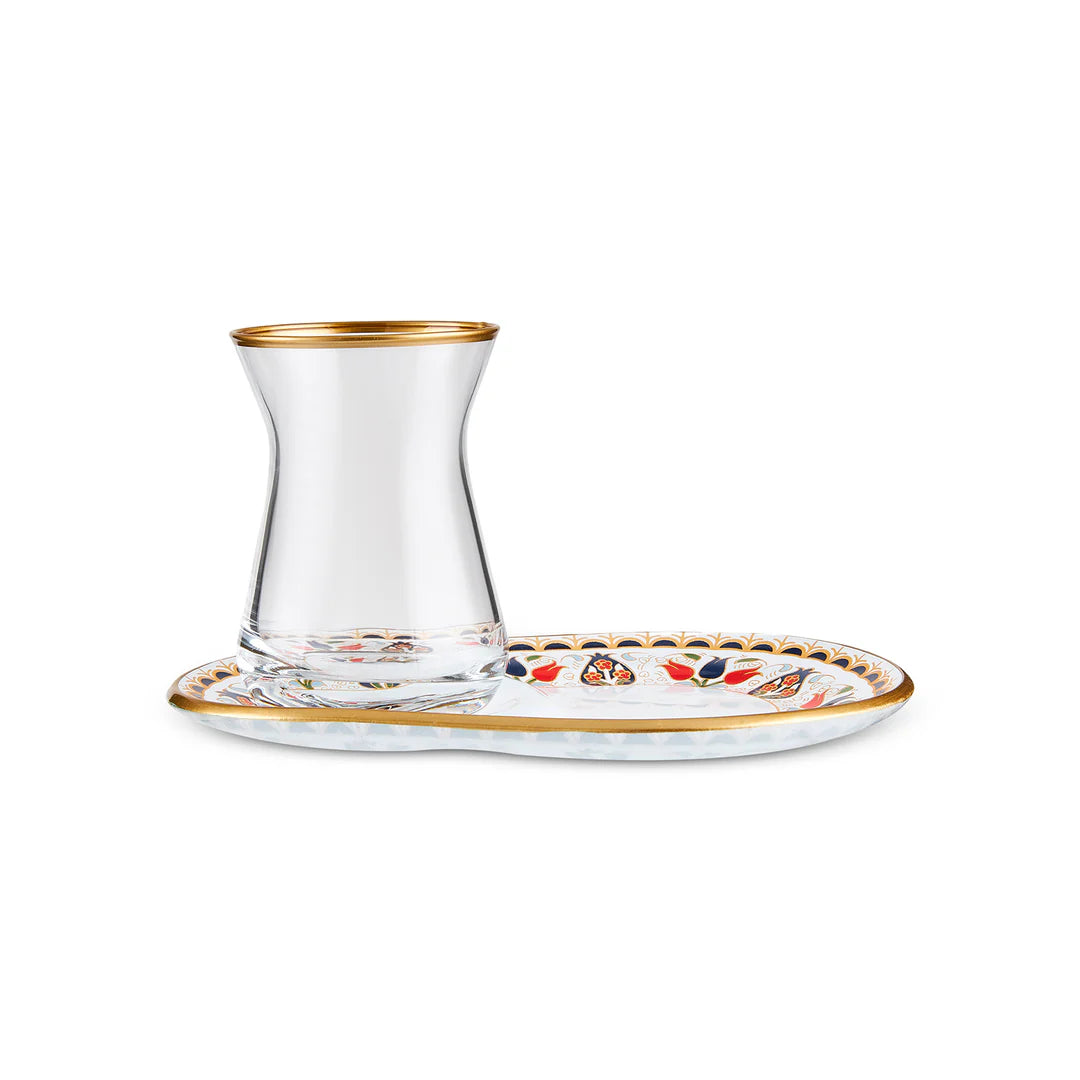 Karaca Tulip 12-Teiliges Tee-Set