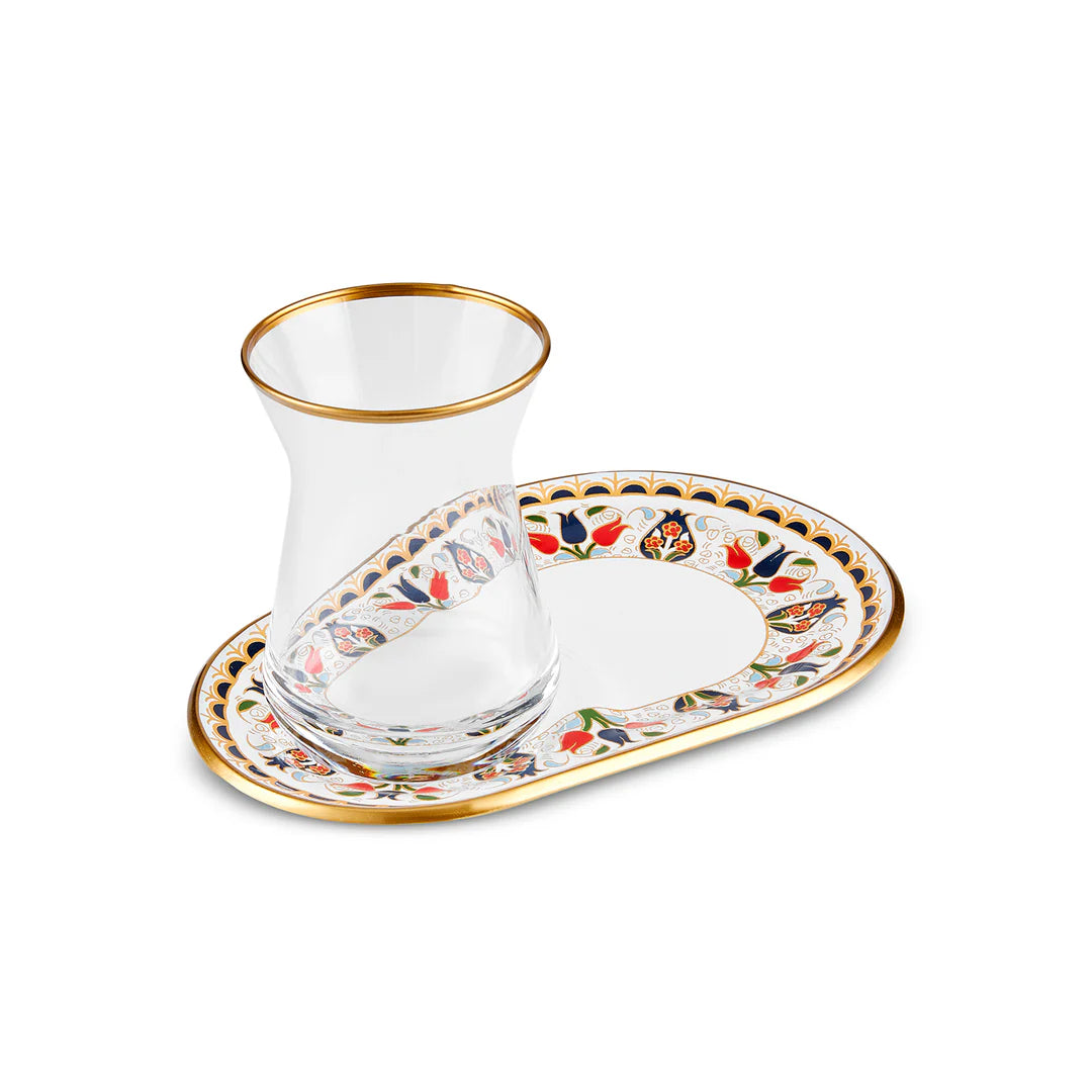 Karaca Tulip 12-Teiliges Tee-Set