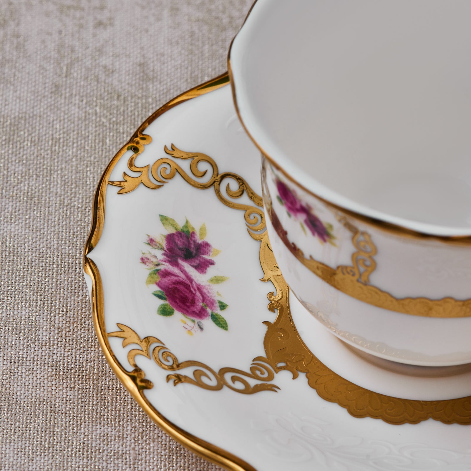 Karaca Royal Bone Elizabeth Kaffeetassenset für 6 Personen 90 ml