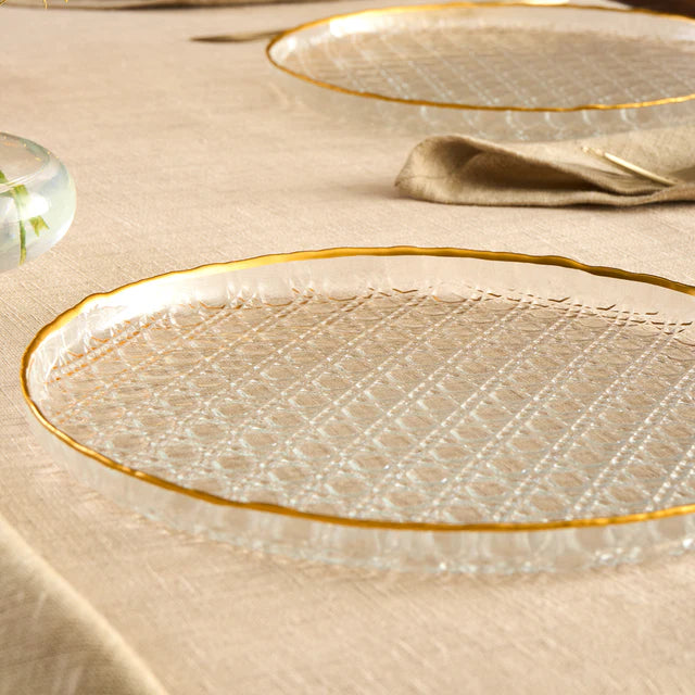 Karaca Rattan Gold 7-teiliges Kuchenset