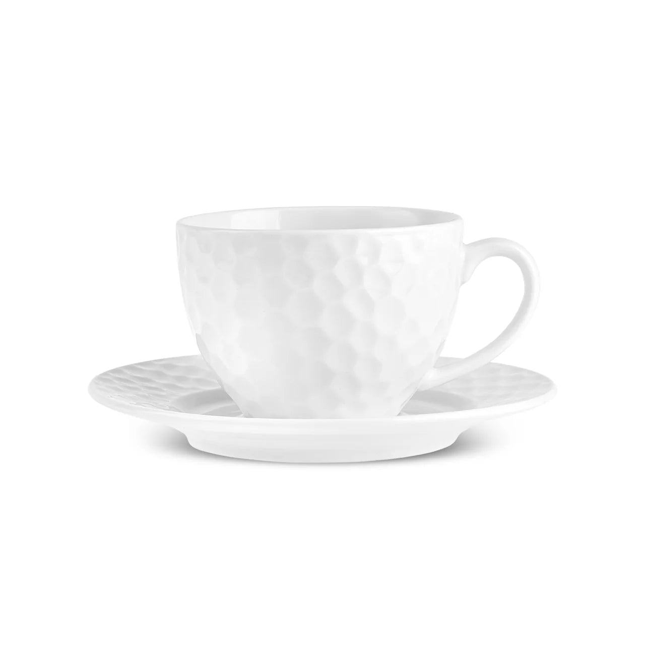 Karaca Nora Embossed Teetassen-Set für 6 Personen 220 ml