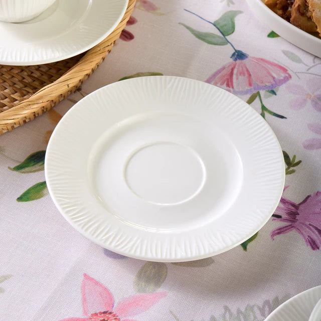 Karaca Anna Embossed Teetassen-Set für 6 Personen 220 ml