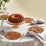 Karaca Juliet Mocha Mousse 7-teiliges Kuchen-Set für 6 Personen