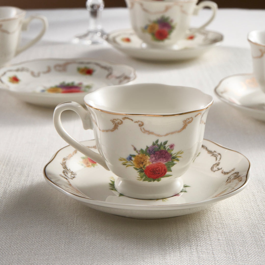 KARACA ANTIQUE 80 ML KAFFEETASSEN-SET FUR 6 PERSONEN