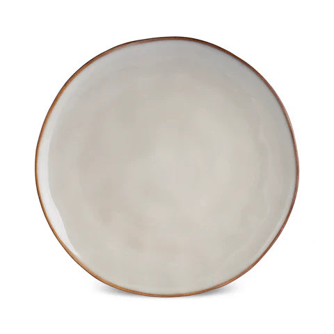 Karaca Aria Reactive Glaze Pizzateller 32 cm Beige