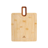 Karaca Squarecut 2-teiliges Bambus Schneidebrett