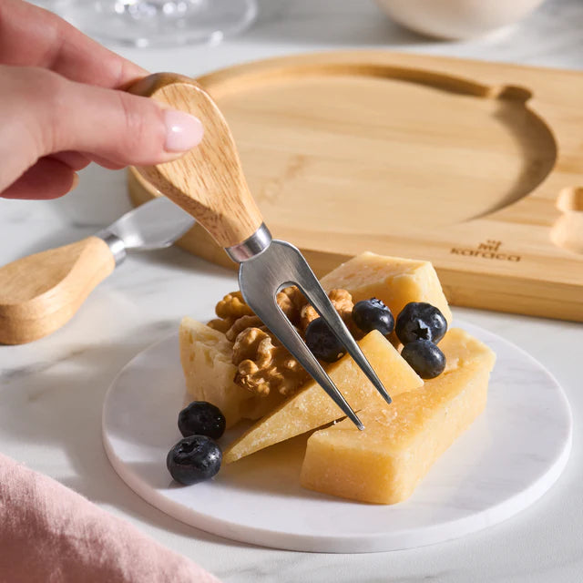 Karaca Cheesekit Bambus Schneideset Farblos