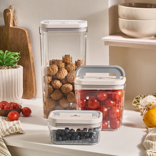 Karaca Flex 2-teiliges Aufbewahrungsbehälter-Set 520 ml Transparent