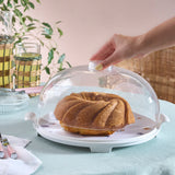 Karaca Fleur Kuchenplatte 35 cm Mehrfarbig
