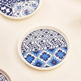 Karaca Portela 12-teiliges Türkisches Teeset aus Bone China für 6 Personen 170 ml Mehrfarbig