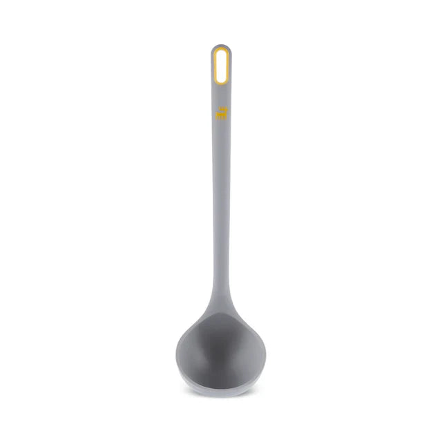 Karaca Silva Silikon Schöpflöffel 32 cm Grau